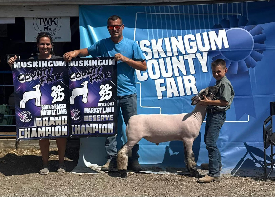 2025 Ohio Muskingum County Fair Winner